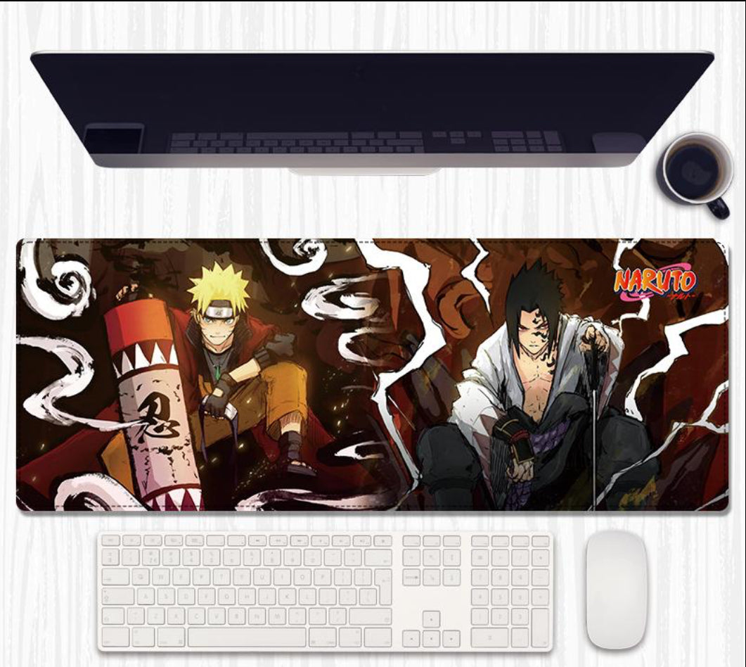 Naruto - “Channel the spirit of the Hokage with this epic Naruto Uzumaki desk mat – energize your workspace with determination and ninja pride!”