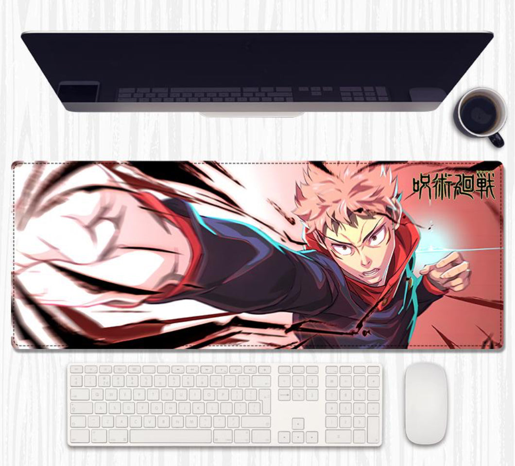 Jujutsu Kaisen - “Infuse your workspace with the unstoppable energy of Jujutsu Kaisen – a desk mat that inspires strength, style, and sorcery!”