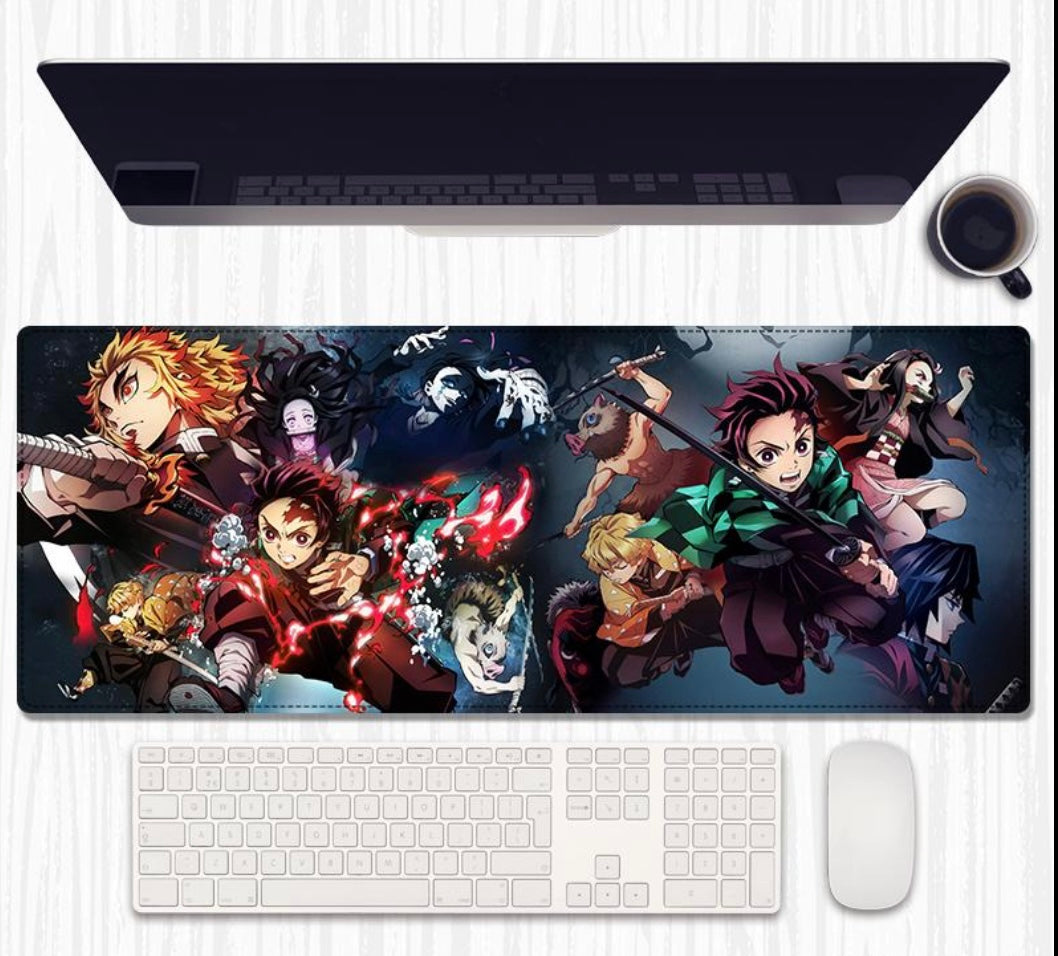 Demon Slayer: Kimetsu no Yaiba - Unleash your inner slayer! Power up your setup with our epic Demon Slayer anime desk pad.